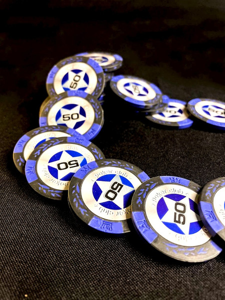 Изображение товара Набор фишек для покера Partida Black Stars / BlackStars50 (25шт)