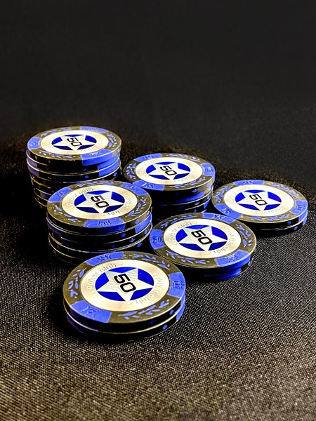 Изображение товара Набор фишек для покера Partida Black Stars / BlackStars50 (25шт)