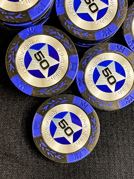 Изображение товара Набор фишек для покера Partida Black Stars / BlackStars50 (25шт)