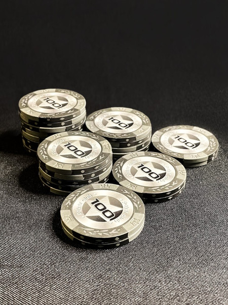 Изображение товара Набор фишек для покера Partida Black Stars / BlackStars100 (25шт)