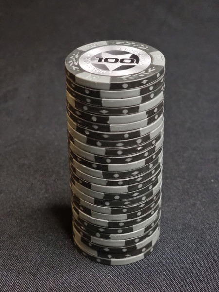 Изображение товара Набор фишек для покера Partida Black Stars / BlackStars100 (25шт)