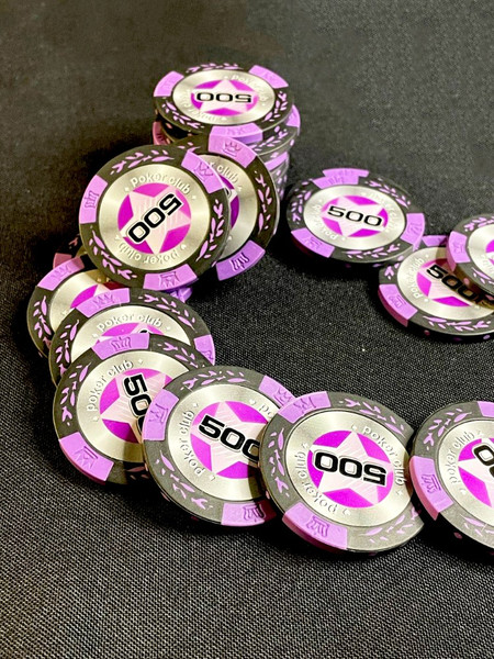 Изображение товара Набор фишек для покера Partida Black Stars / BlackStars500 (25шт)