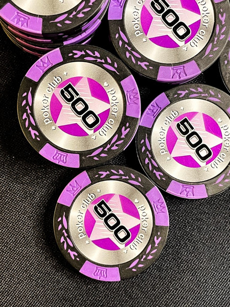 Изображение товара Набор фишек для покера Partida Black Stars / BlackStars500 (25шт)