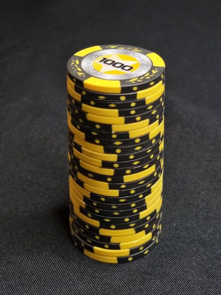 Изображение товара Набор фишек для покера Partida Black Stars / BlackStars1000 (25шт)