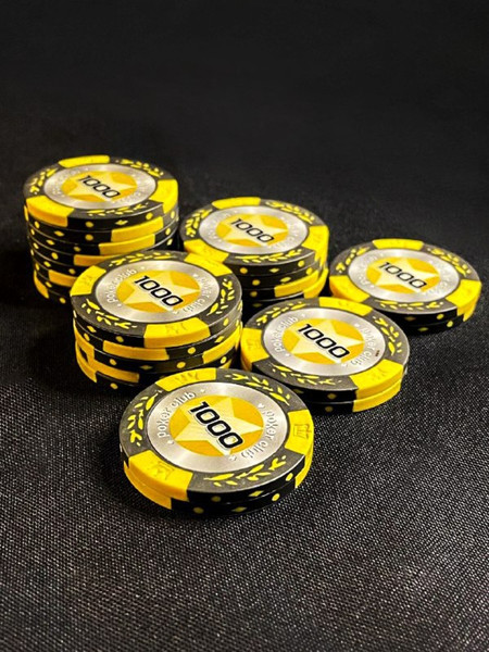 Изображение товара Набор фишек для покера Partida Black Stars / BlackStars1000 (25шт)