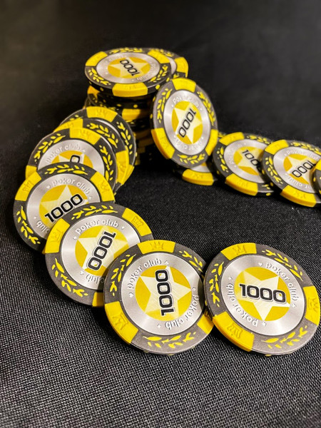 Изображение товара Набор фишек для покера Partida Black Stars / BlackStars1000 (25шт)