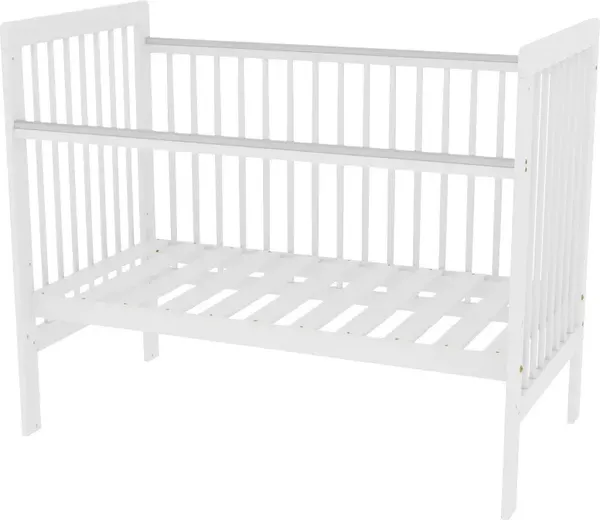 Изображение товара Детская кроватка Bambini 16.20.16.03 (белый лак)