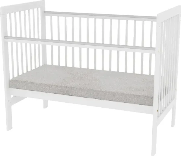 Изображение товара Детская кроватка Bambini 16.20.16.03 (белый лак)