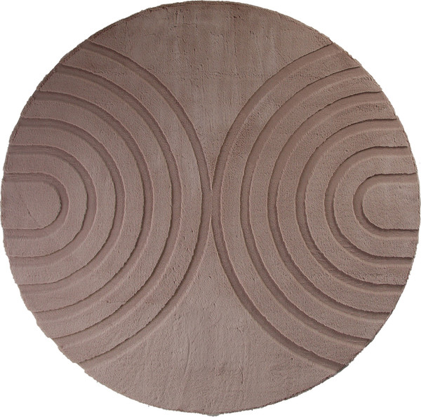 Изображение товара Коврик PIXEL Rabbit Carving PX4005-DAIRE-BROWN-BROWN (1.6x1.6)