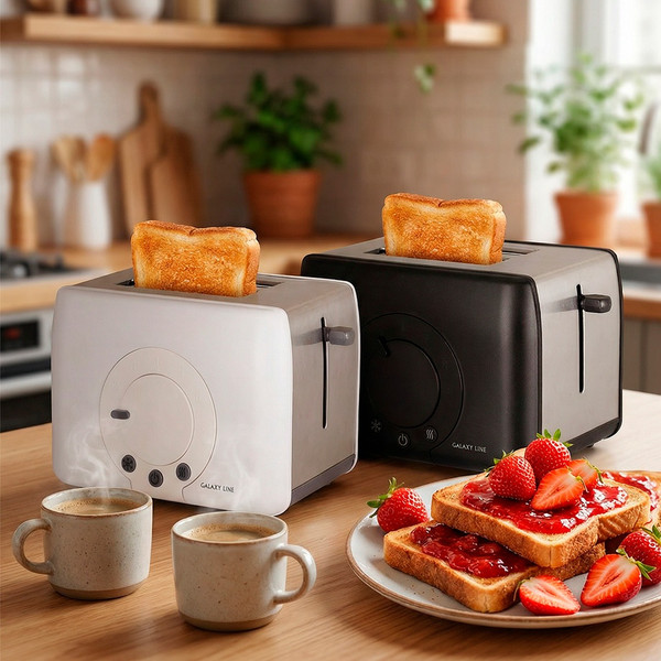 Изображение товара Тостер Galaxy Line GL 2910 (белый)