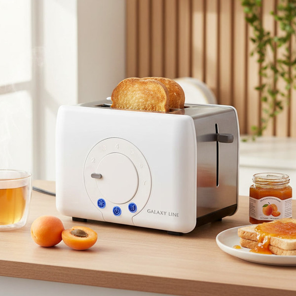 Изображение товара Тостер Galaxy Line GL 2910 (белый)