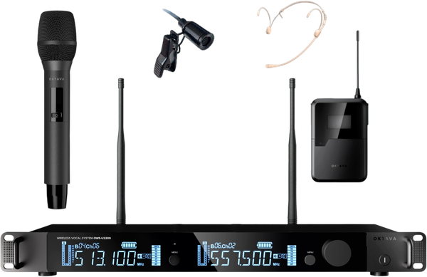 Изображение товара Радиосистема микрофонная Октава OWS-U2200HD01L03-B-PRO