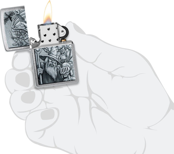 Изображение товара Зажигалка Zippo Mystical Beings Design 46579