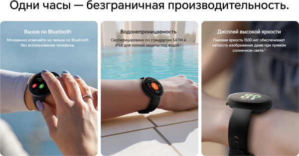 Изображение товара Умные часы Honor Watch Fit Active IVY-B19 / 5502ABWQ (черный)