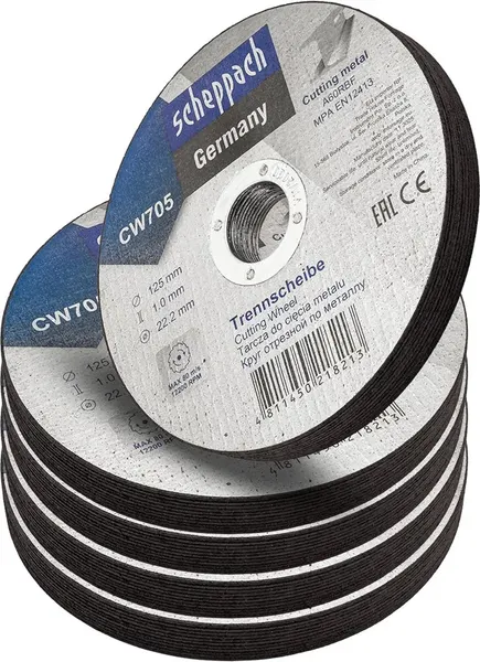 Изображение товара Набор отрезных дисков Scheppach Sch-CW705 (63963), (50шт)
