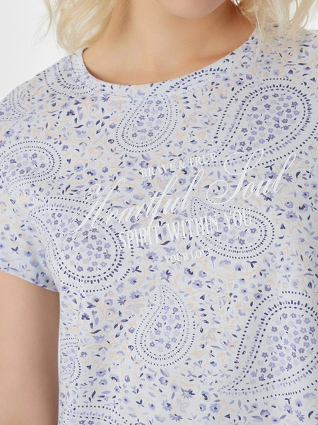 Изображение товара Сорочка Mark Formelle 572402 (р.164/170-108-114, узор на голубом)