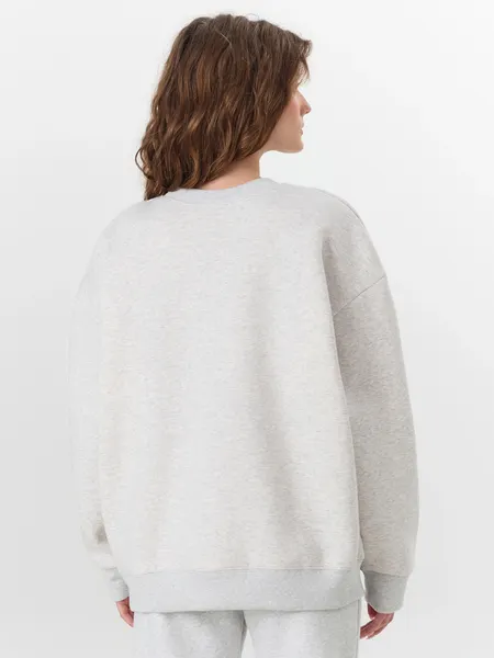 Изображение товара Свитшот Mark Formelle 122887/1 (р.164/170-92-98, серый меланж 4306-А/644-W вышивка)