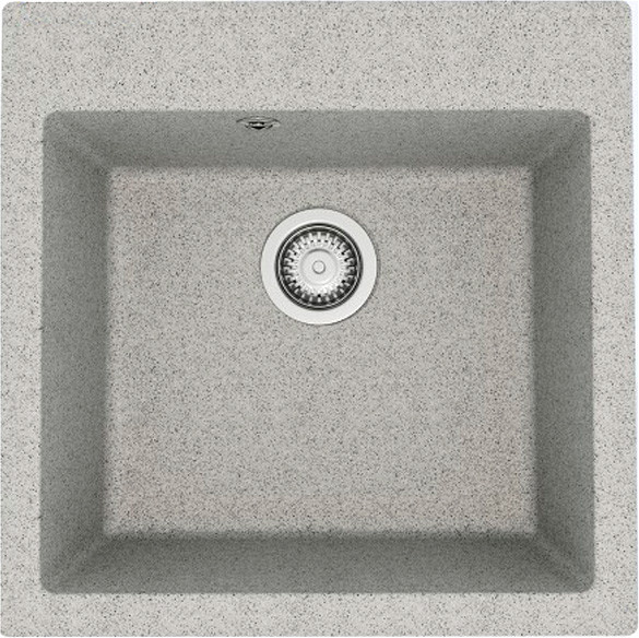 Изображение товара Мойка кухонная Teymi Lori Box 51х51 / T120134 (серый матовый)