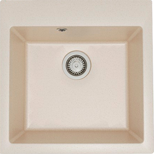 Изображение товара Мойка кухонная Teymi Lori Box 51х51 / T120135 (бежевый матовый)
