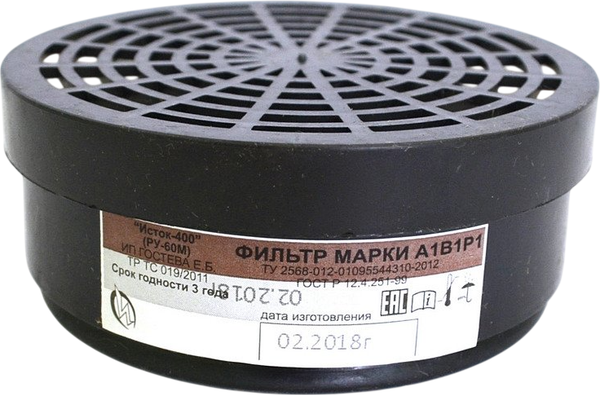 Изображение товара Фильтр для респиратора Исток А1В1Р1 300/400