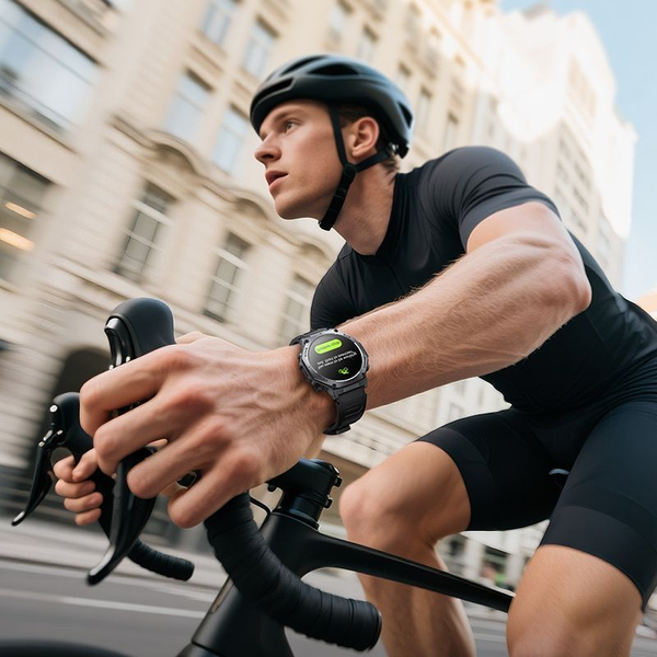 Изображение товара Умные часы Hoco Y37 Amoled+GPS Call Version (черный)