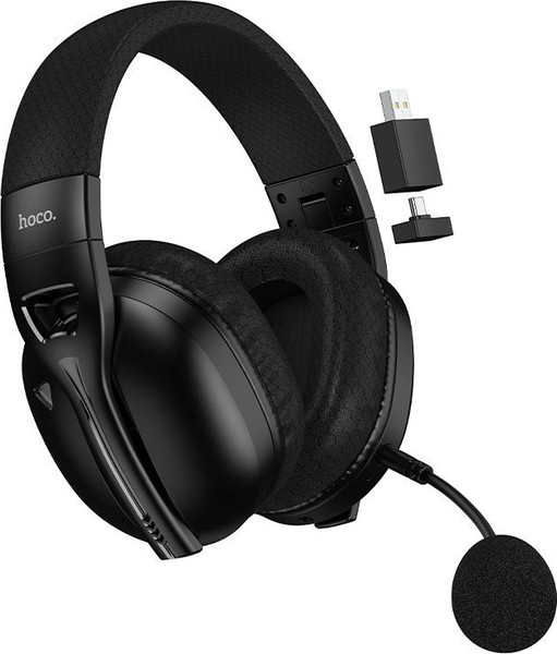 Изображение товара Наушники-гарнитура Hoco W114 (черный)