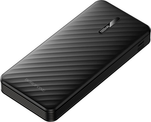 Изображение товара Портативное зарядное устройство Borofone BJ84 10000mAh + 4 кабеля (черный)