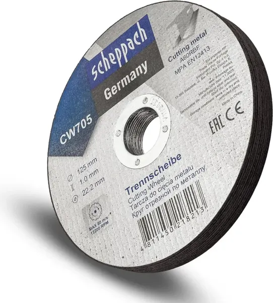 Изображение товара Набор отрезных дисков Scheppach Sch-CW705 (63959), (10шт)