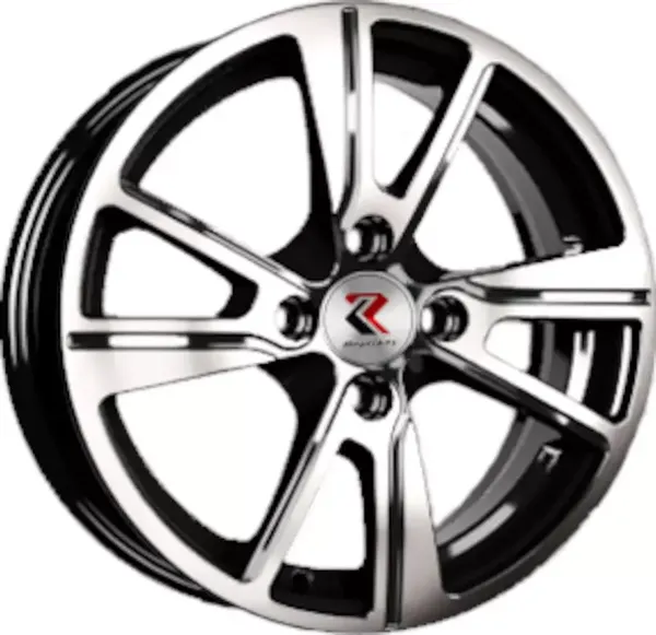 Изображение товара Литой диск RepliKey K27 14x5.5" 4x100мм DIA 67.1мм ET 38мм BK/FP