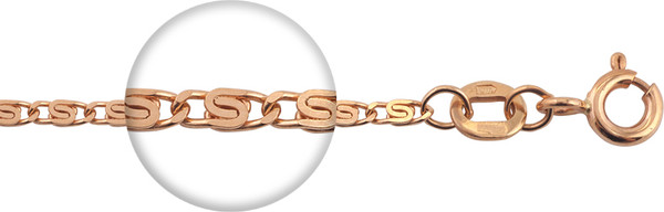 Изображение товара Браслет из желтого золота Кристалл CA99800226773 (р.21)