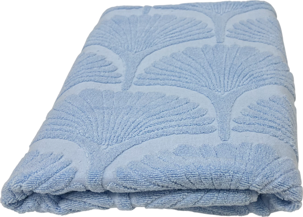 Изображение товара Полотенце Торнеро Махровое 70х140 / А950-110 L5 (ракушка, голубой)