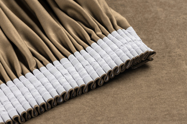 Изображение товара Комплект штор Soft Lines канвас 404 200x270 (2шт, капучино)