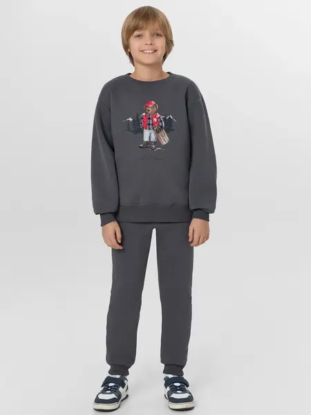 Изображение товара Брюки спортивные детские Mark Formelle 183352 (р.128-64-57, серая жемчужина)