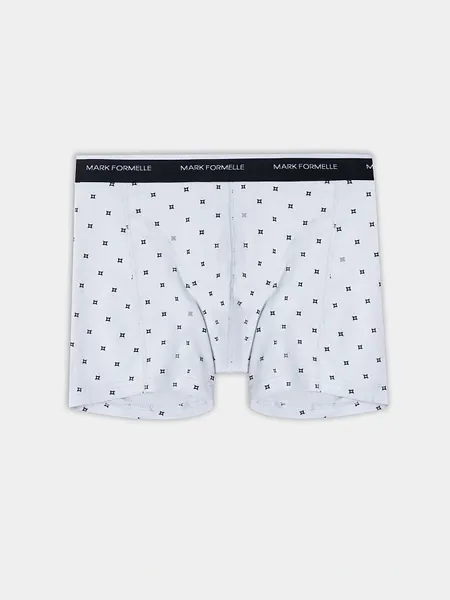 Изображение товара Трусы мужские Mark Formelle 411235 (р.86-96, квадраты на светло-сером)