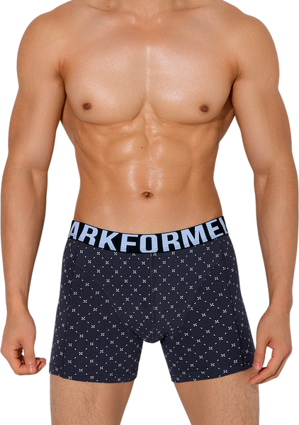 Изображение товара Трусы мужские Mark Formelle 411235 (р.102-112, нб узор сетка на темно-сером)