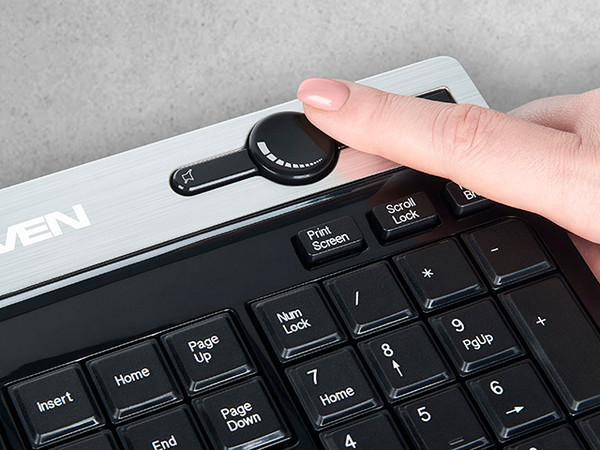 Изображение товара Клавиатура Sven KB-E5500W (черный)