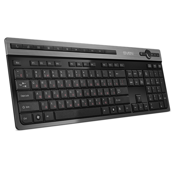 Изображение товара Клавиатура Sven KB-E5500W (черный)