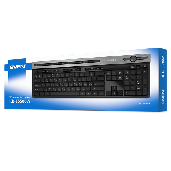 Изображение товара Клавиатура Sven KB-E5500W (черный)