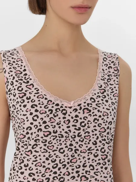 Изображение товара Сорочка Mark Formelle 572399 (р.164/170-108-114, леопард на розовом)