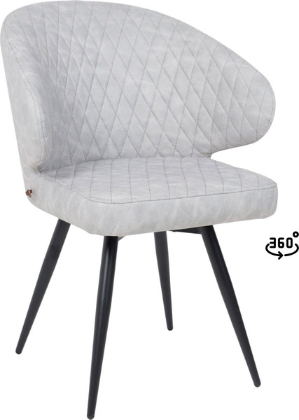 Изображение товара Стул Мамадома Rob-R1 360 (k08 графит замша Lux/черный)