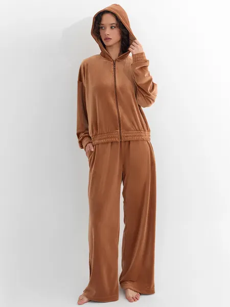 Изображение товара Комплект домашней одежды Mark Formelle 592632 (р.164/170-92-98, жженый сахар)