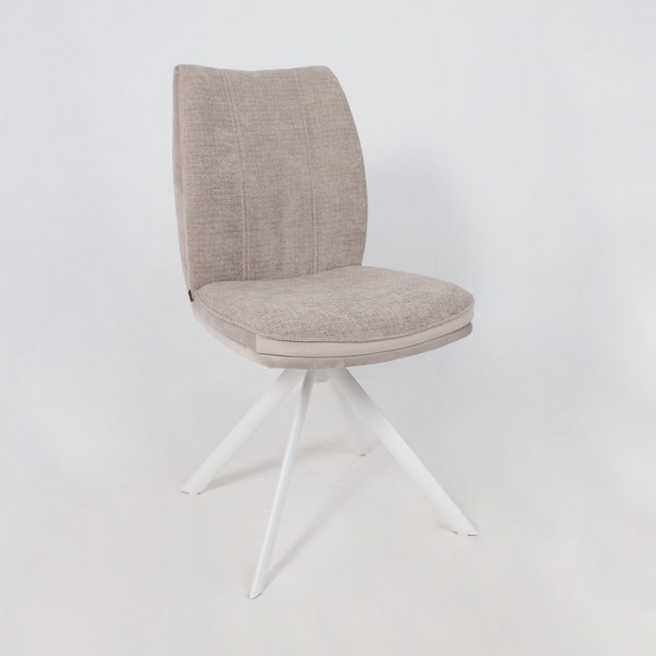 Изображение товара Стул Мамадома Smart-R 360 (g05 Grey Biege шенилл Lux - d07 Pearl Grey Lux/белый)