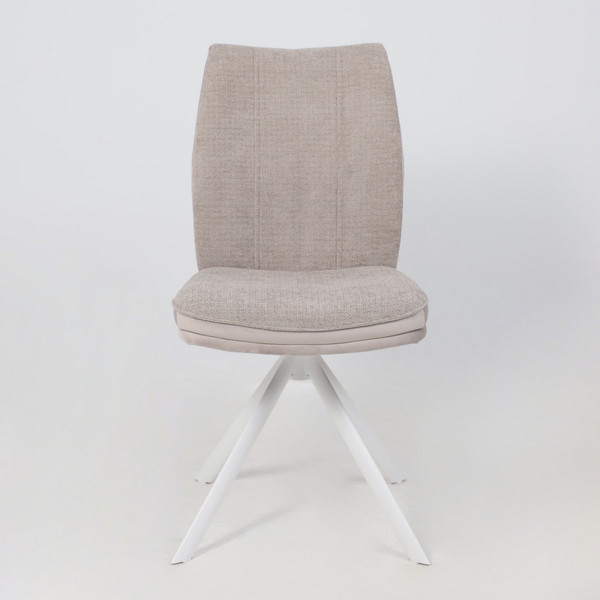 Изображение товара Стул Мамадома Smart-R 360 (g05 Grey Biege шенилл Lux - d07 Pearl Grey Lux/белый)