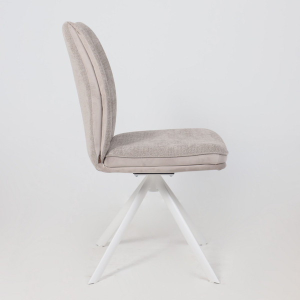 Изображение товара Стул Мамадома Smart-R 360 (g05 Grey Biege шенилл Lux - d07 Pearl Grey Lux/белый)