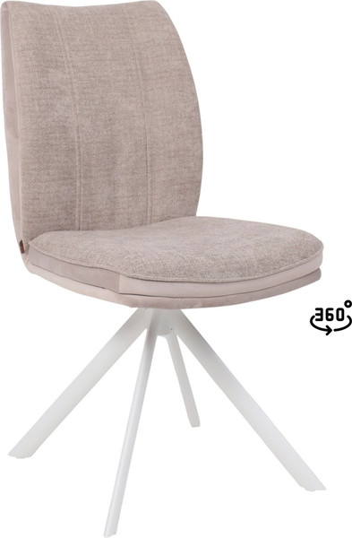Изображение товара Стул Мамадома Smart-R 360 (g05 Grey Biege шенилл Lux - d07 Pearl Grey Lux/белый)