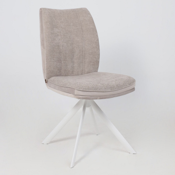 Изображение товара Стул Мамадома Smart-R 360 (g05 Grey Biege шенилл Lux - d07 Pearl Grey Lux/белый)
