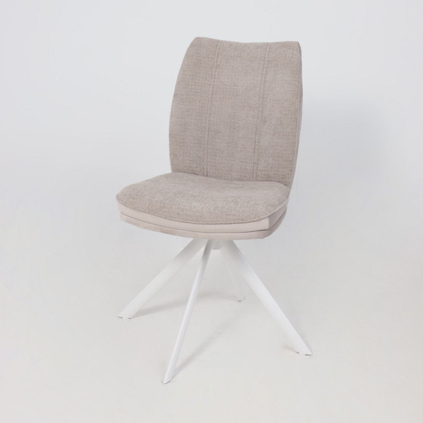 Изображение товара Стул Мамадома Smart-R 360 (g05 Grey Biege шенилл Lux - d07 Pearl Grey Lux/белый)