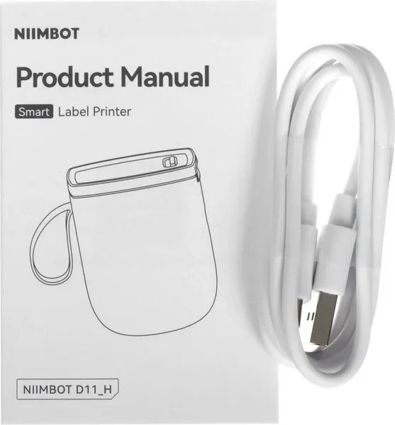 Изображение товара Принтер чеков Niimbot D11 H / 1746729 (белый)