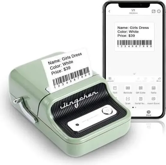 Изображение товара Принтер этикеток Niimbot B21S / 1746725 (зеленый)