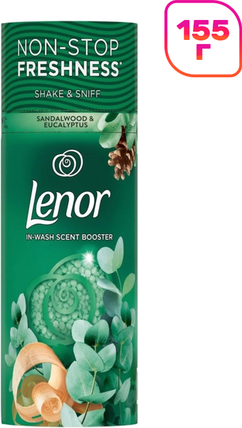 Изображение товара Кондиционер для белья Lenor Sandalwood & Eucalyptus Парфюмированный в гранулах (155г)